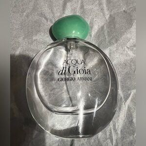 EMPTY BOTTLE! Acqua Di Gioia By Giorgio Armani Women 1.7 oz Eau De Parfum EMPTY!